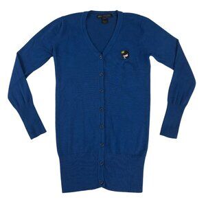 VTG Marc by Marc Jacobs "Miss Marc" Cardigan Sweater in Blue Size Medium